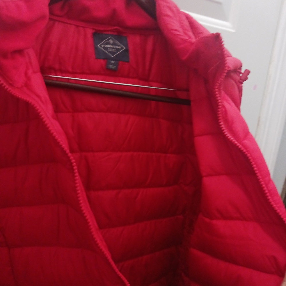 Red Puffer Jacket - Picture 6 of 9